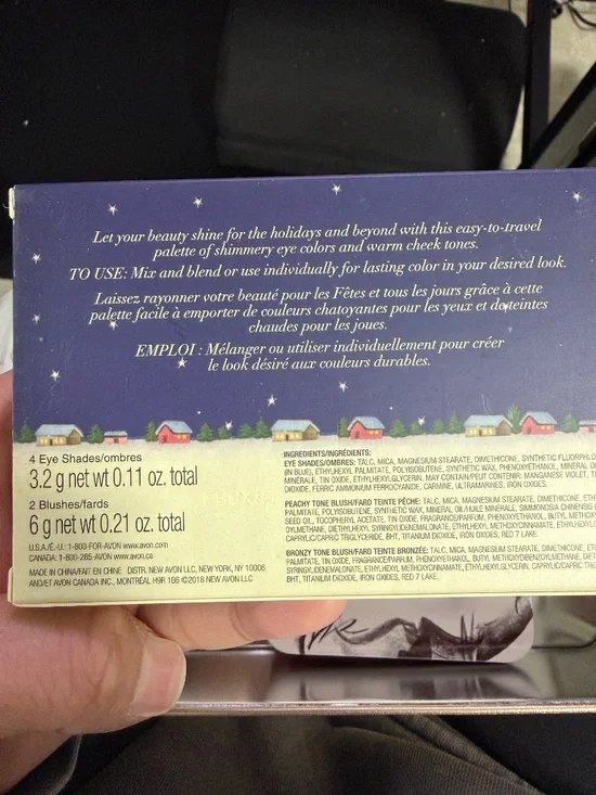 AVON HOLIDAY BOX SET COLLECTORS makeup - Picture 16 of 16